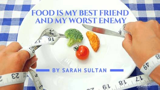 Illustration accompanying Sarah Sultan’s article about eating disorders